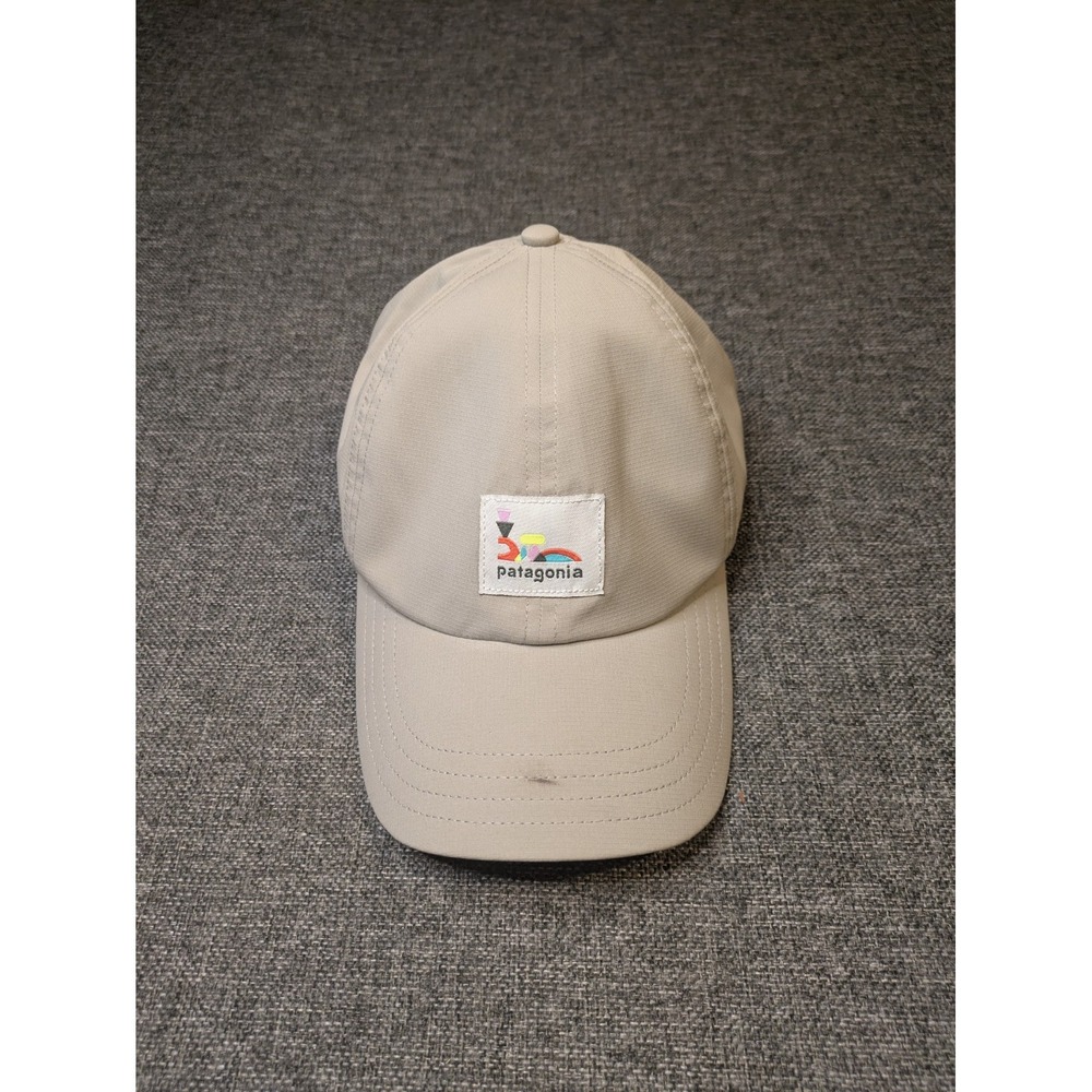 Patagonia Terrebonne Hat Cap Strap Back One Size Beige Mens Lightweight Outdoor